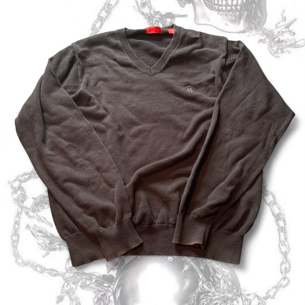 Izod Women's Black and Brown Jumper